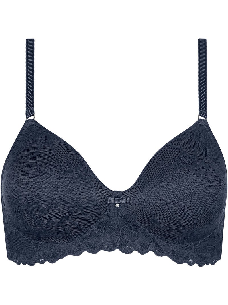 Soutien-gorge préformé sans armatures Naty Bleu - Kiabi