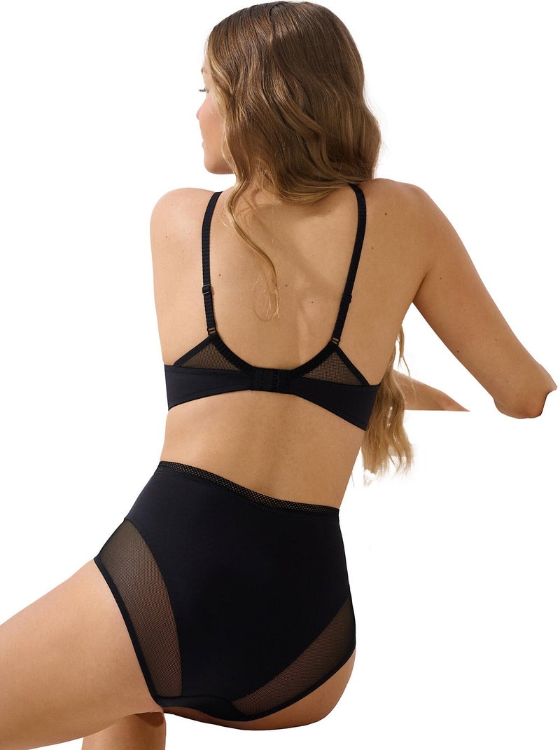 Soutien-gorge préformé sans armatures Ocean Noir - Kiabi