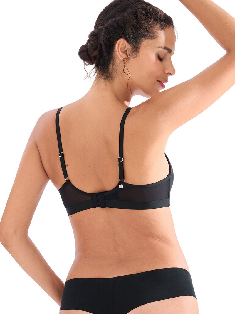 Soutien-gorge préformé sans armatures PARIS Noir - Kiabi