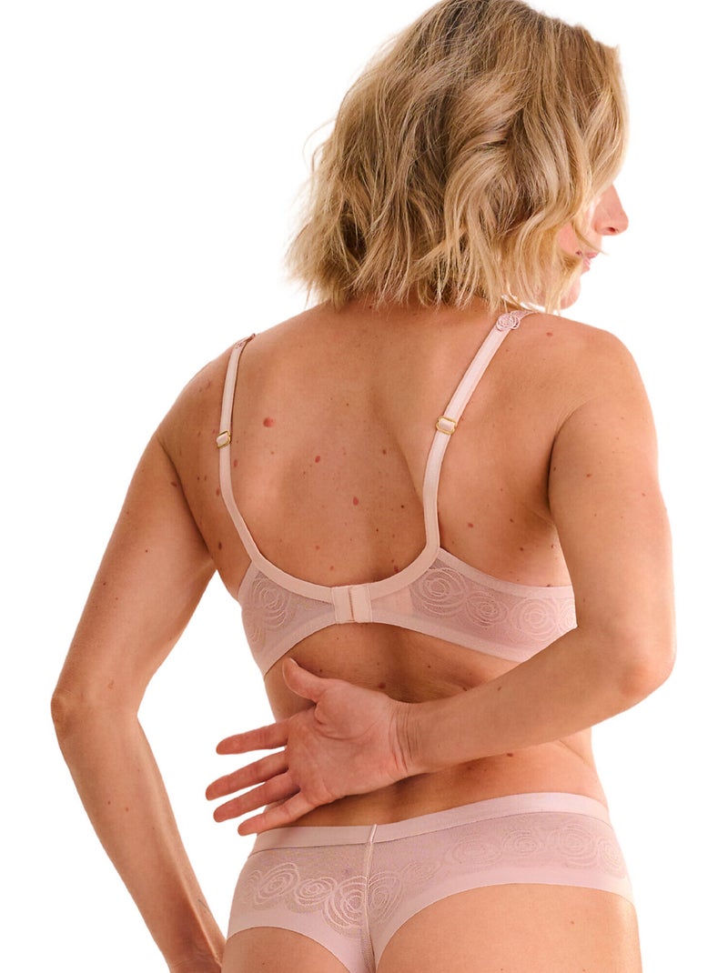 Soutien-gorge préformé sans armatures RUBY Beige - Kiabi