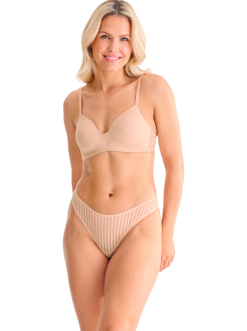 Soutien-gorge préformé sans armatures TIA Rose - Kiabi