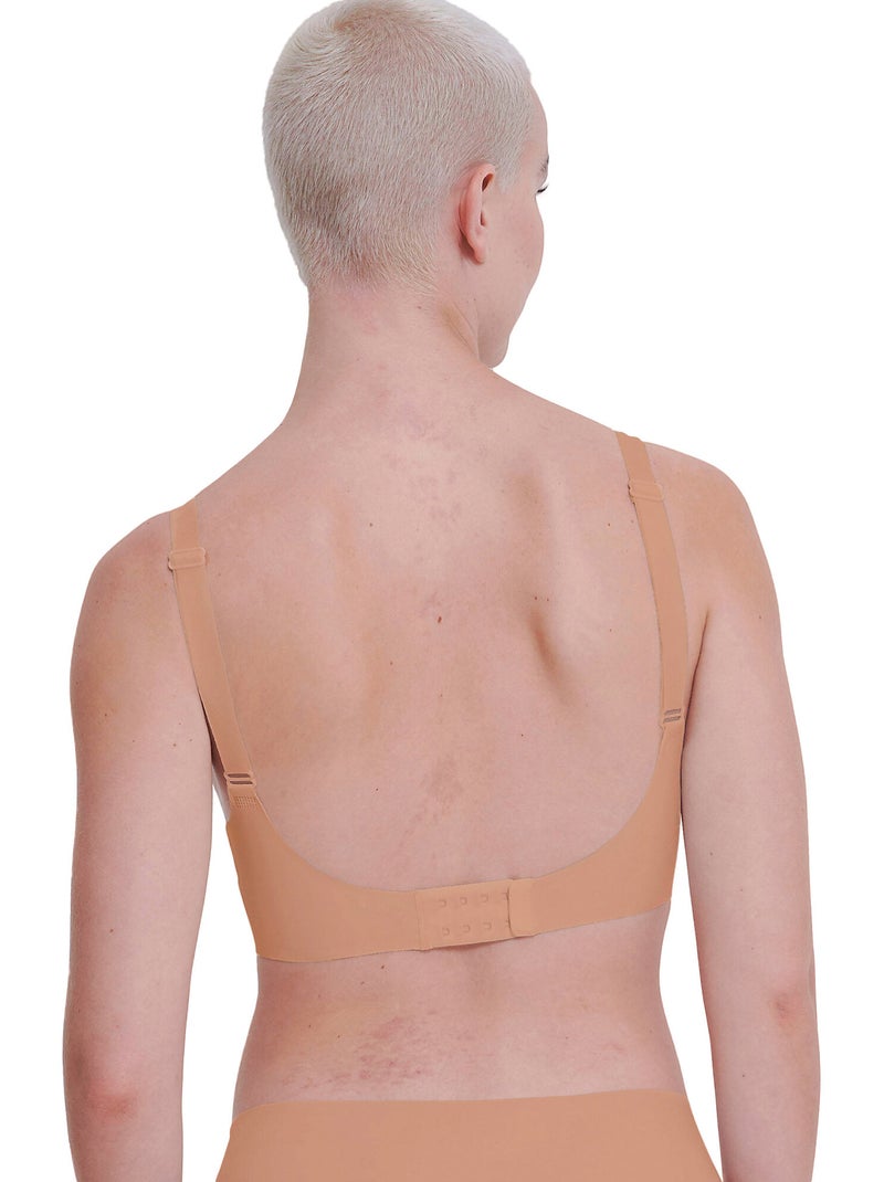 Soutien-gorge préformé sans armatures ZERO FEEL Beige - Kiabi