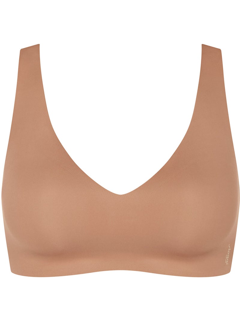 Soutien-gorge préformé sans armatures ZERO FEEL Beige - Kiabi