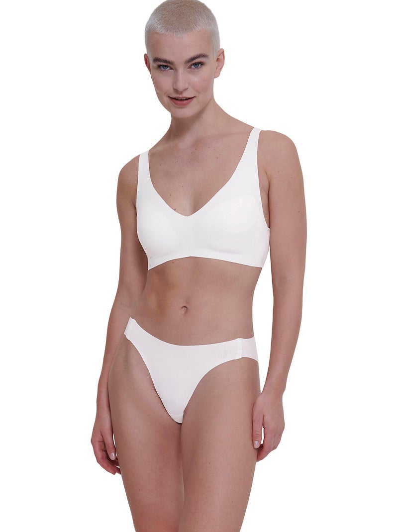 Soutien-gorge préformé sans armatures ZERO FEEL Blanc - Kiabi