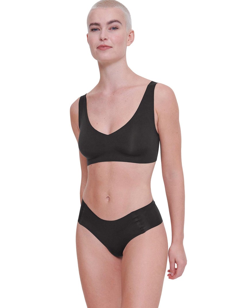 Soutien-gorge préformé sans armatures ZERO FEEL Noir - Kiabi