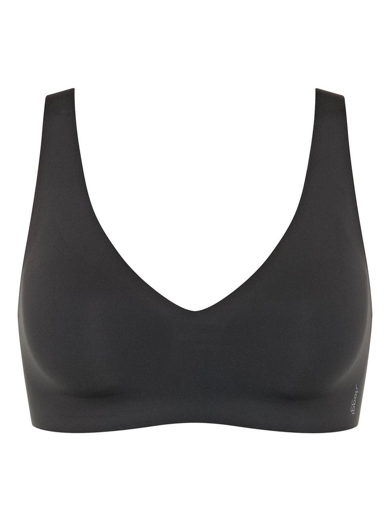 Soutien-gorge préformé sans armatures ZERO FEEL Noir - Kiabi