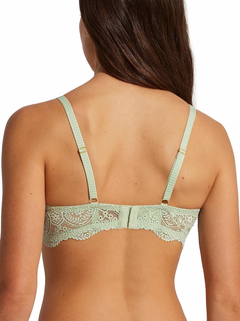 Soutien-gorge préformé sculptant Matilda Vert - Kiabi