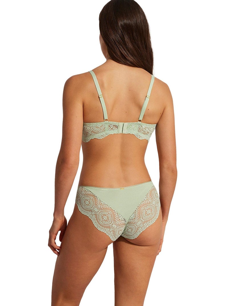 Soutien-gorge préformé sculptant Matilda Vert - Kiabi