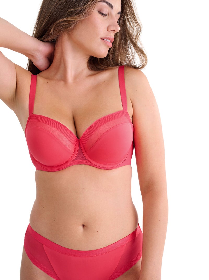 Soutien-gorge préformé SIA F et G Rose - Kiabi