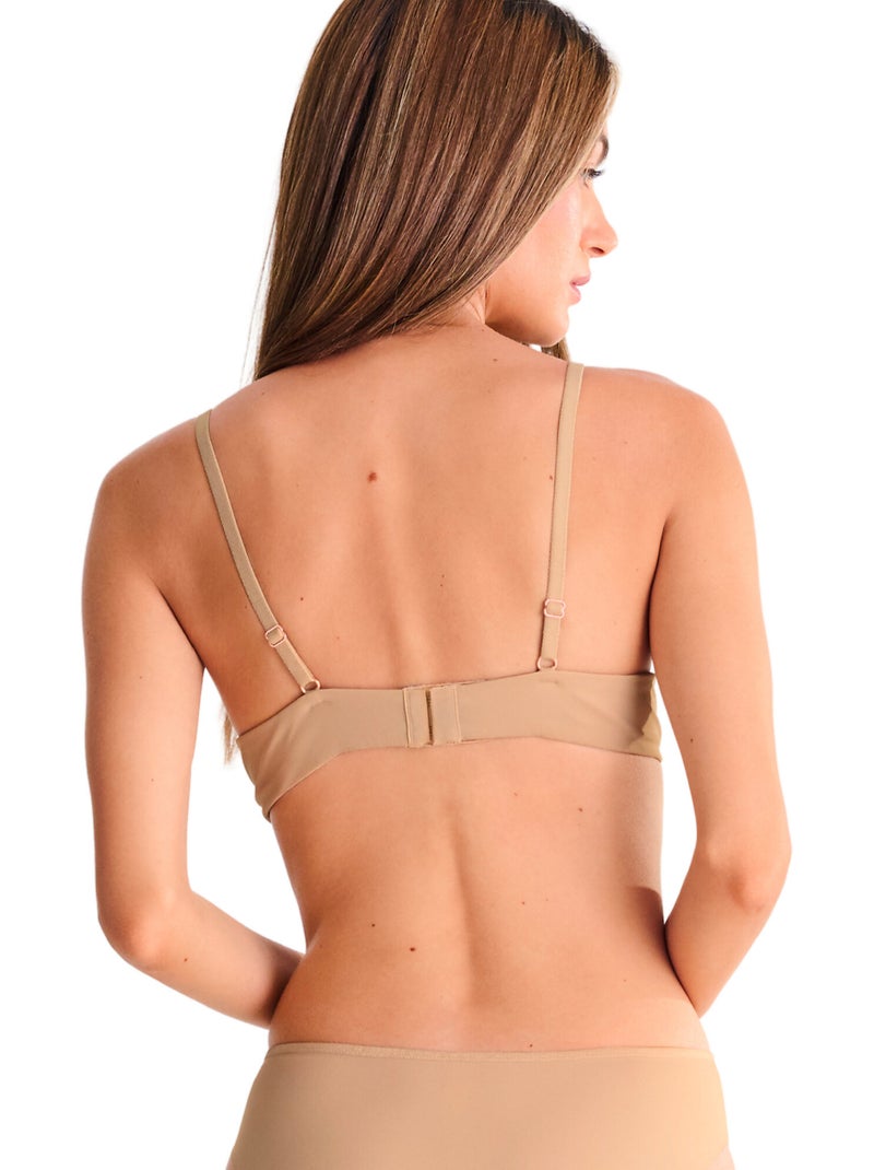 Soutien-gorge préformé SOPHIA Beige - Kiabi