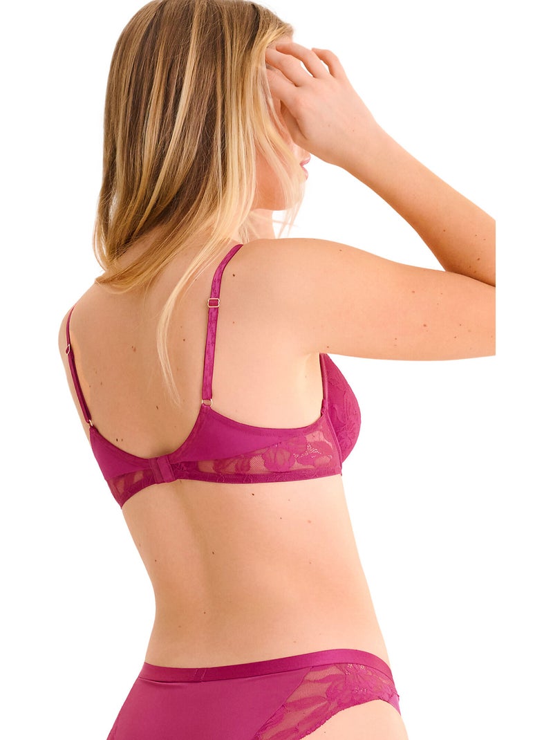 Soutien-gorge préformé spacer ROBIN Magenta - Kiabi