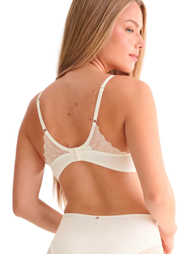Soutien-gorge préformé STELLA Ecru - Kiabi