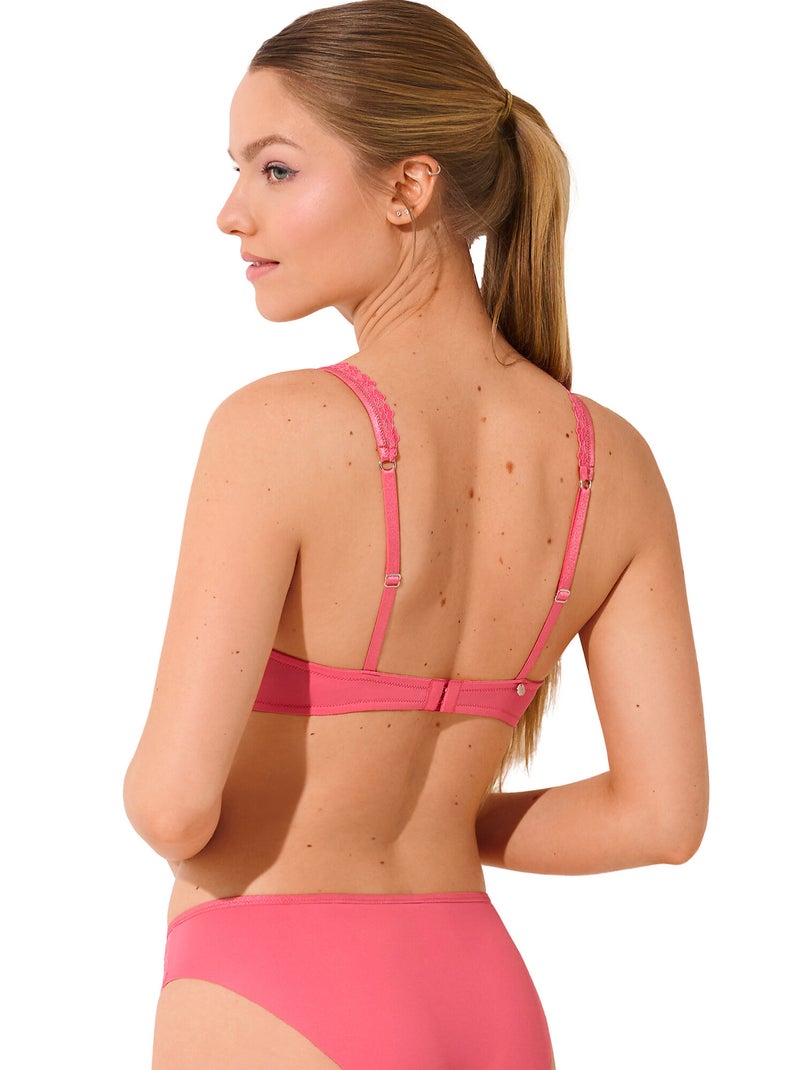 Soutien-gorge préformé SUNSET Rose - Kiabi