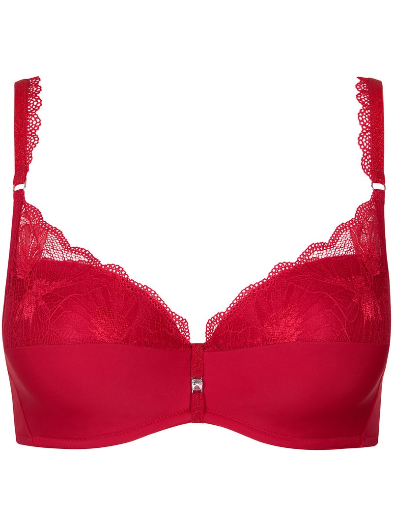 Soutien-gorge préformé Sympathy Rouge - Kiabi