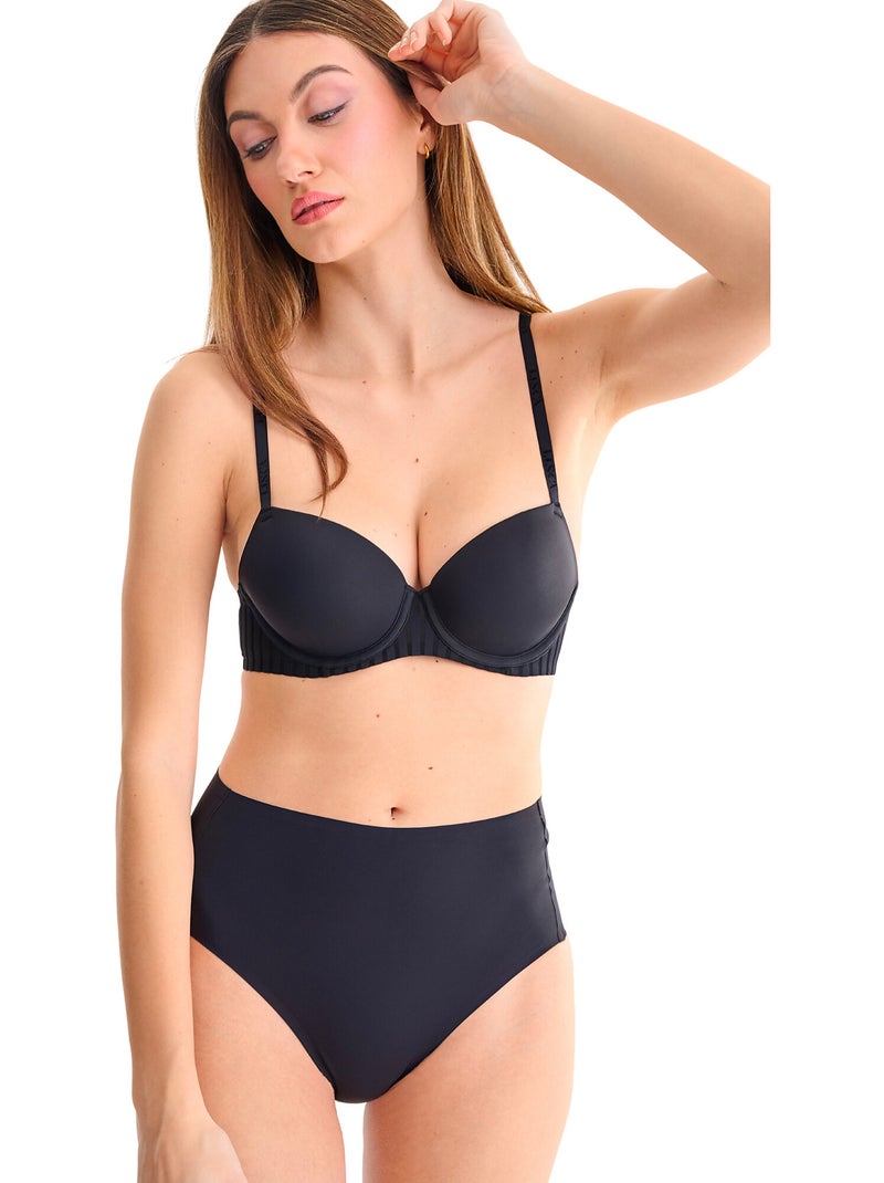 Soutien-gorge préformé TIA Noir - Kiabi