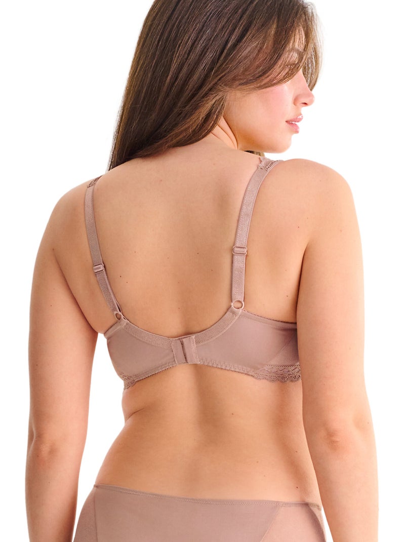 Soutien-gorge préformé TIFFANY F à G Rose - Kiabi