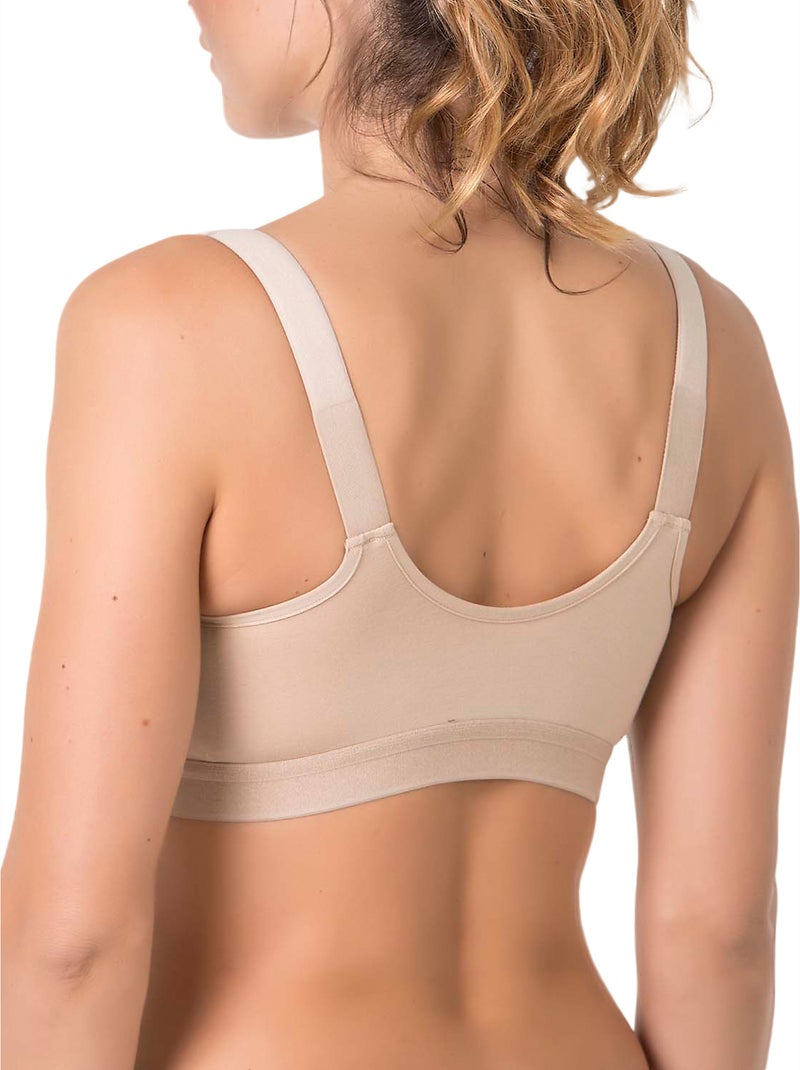 Soutien-gorge prothétique sans armatures Care Beige - Kiabi