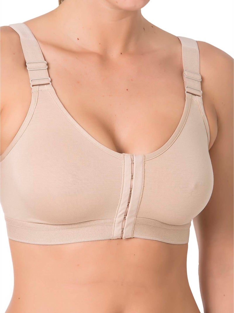 Soutien-gorge prothétique sans armatures Care Beige - Kiabi