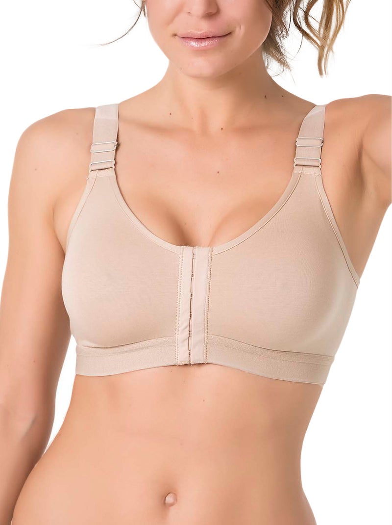 Soutien-gorge prothétique sans armatures Care Beige - Kiabi