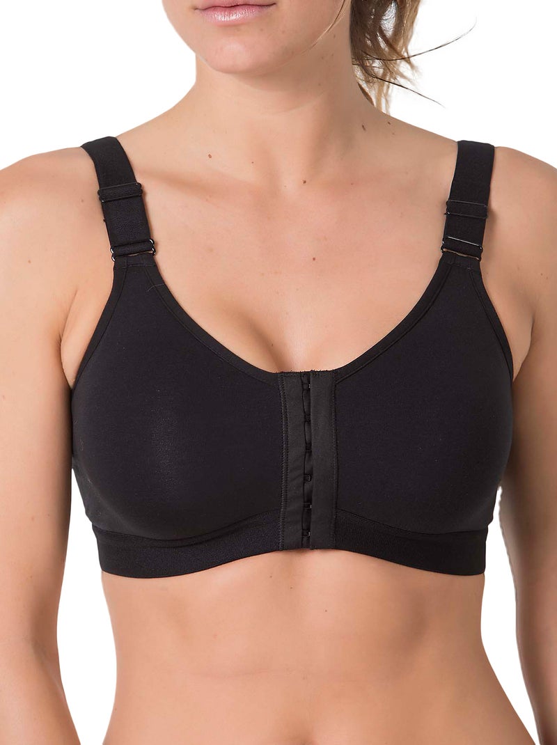 Soutien-gorge prothétique sans armatures Care Noir - Kiabi