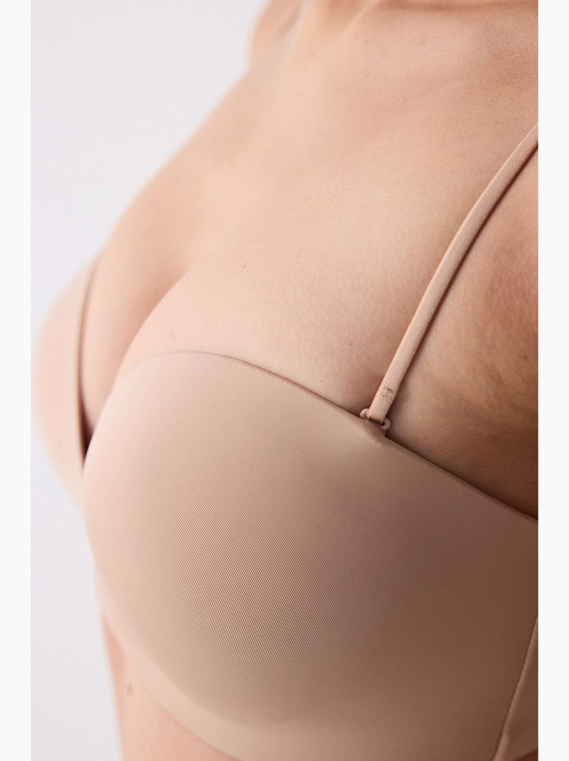 Soutien-gorge pure femme penti Beige argile - Kiabi