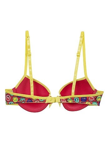 Soutien-gorge push moulé imprimé WITH LOVE - Pomm'Poire
