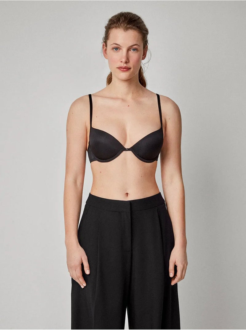 Soutien-gorge push up +1 multiposition Noir - Kiabi
