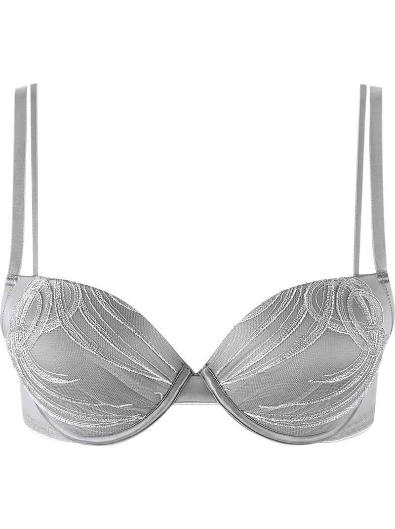 Soutien-gorge push-up Amaze Argent - Kiabi