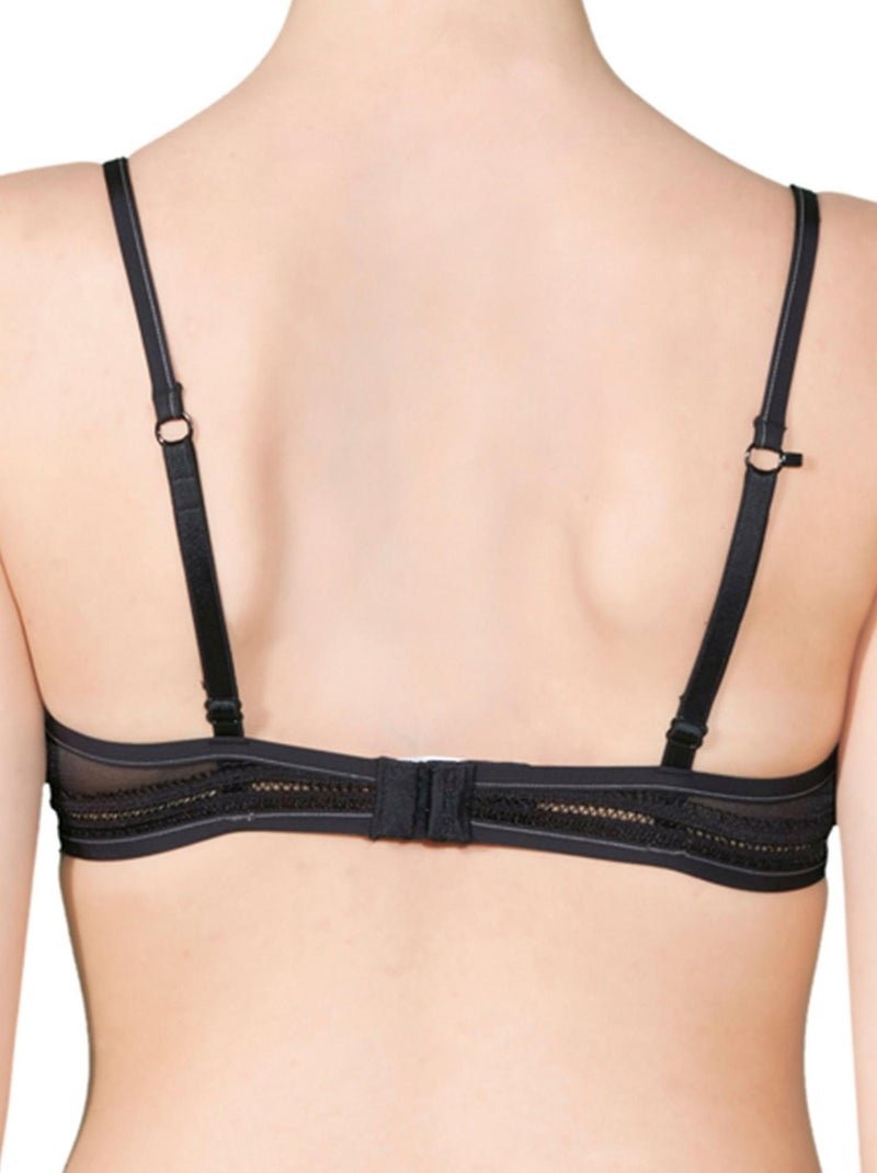 Soutien-gorge push-up Anna Noir - Kiabi