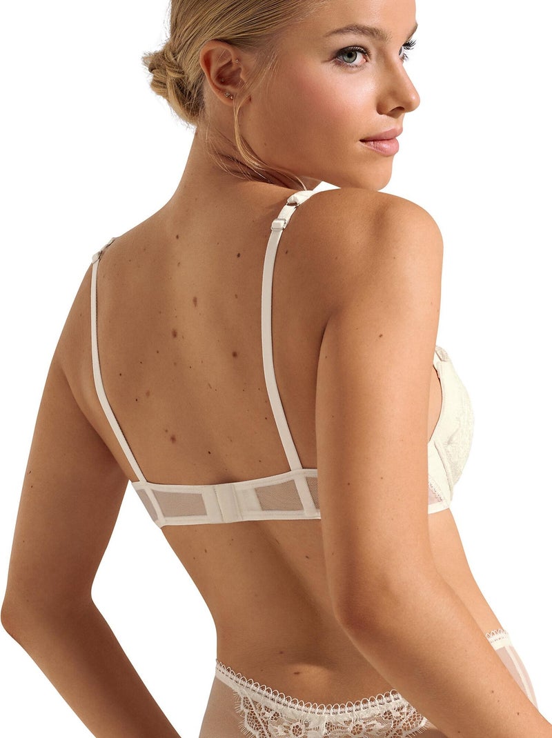 Soutien-gorge push-up Daydream mariage Ecru - Kiabi