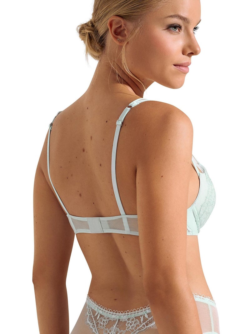 Soutien-gorge push-up Daydream Vert - Kiabi