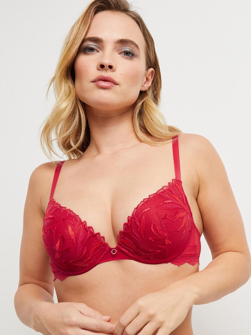 Soutien-gorge Passionata So Pretty – Rouge – Taille 85A (32A USA) – Neuf étiquettes