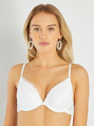 Soutien-gorge push-up dentelle