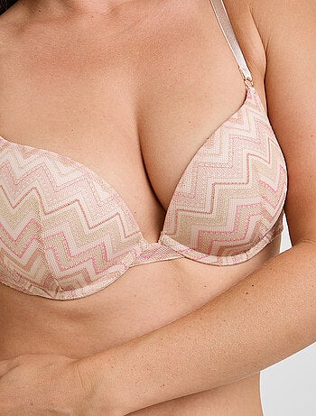 Soutien-gorge push-up dentelle Happy - RougeGorge Lingerie