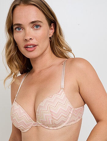 Soutien-gorge push-up dentelle Happy - RougeGorge Lingerie