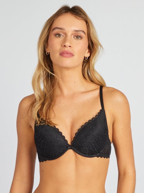 Soutien-gorge push-up dentelle - Kiabi