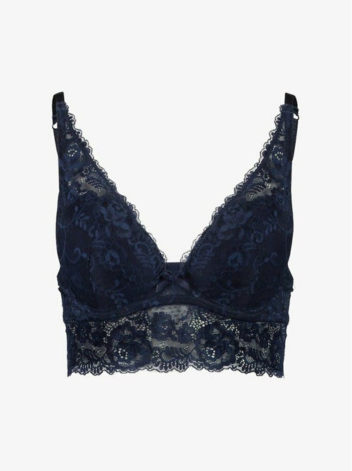 Soutien-gorge push-up Esperia bleu - Kiabi Soutien-gorge push-up Esperia bleu - Kiabi