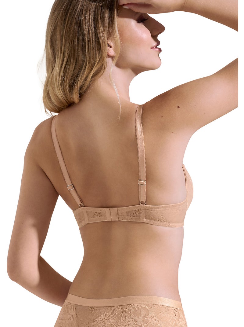 Soutien-gorge push-up EVELYN Beige - Kiabi