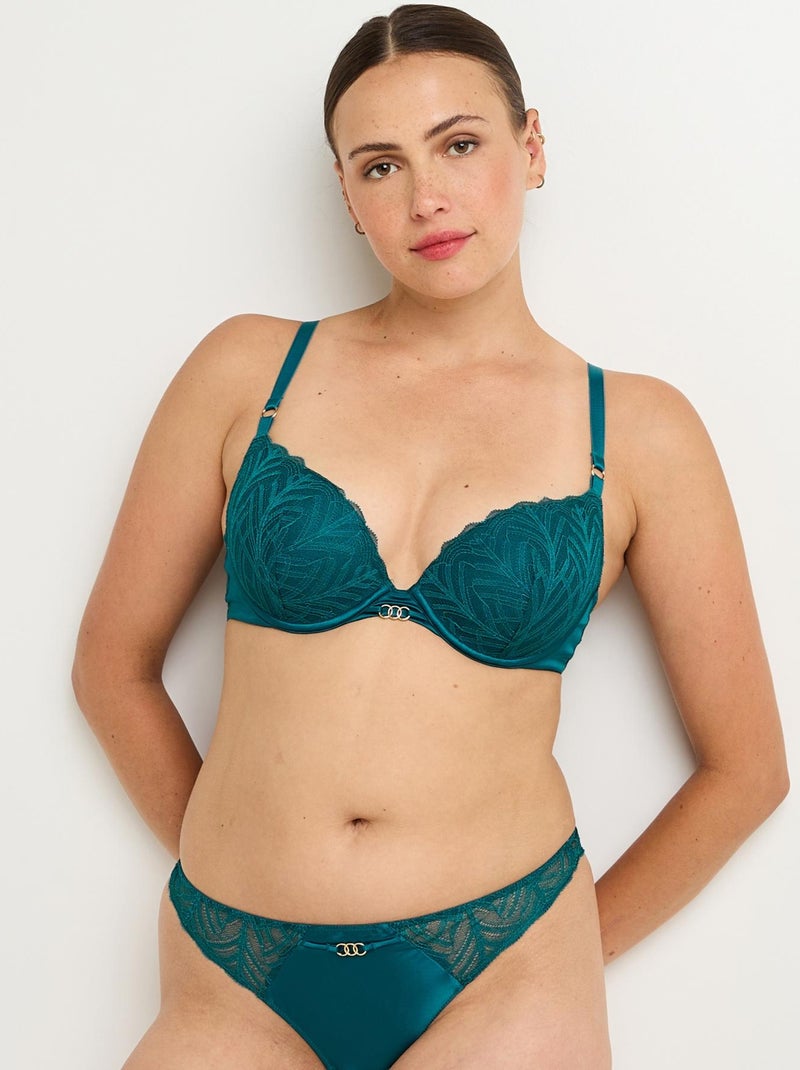 Soutien-gorge push-up Femme - RougeGorge Lingerie Bleu - Kiabi