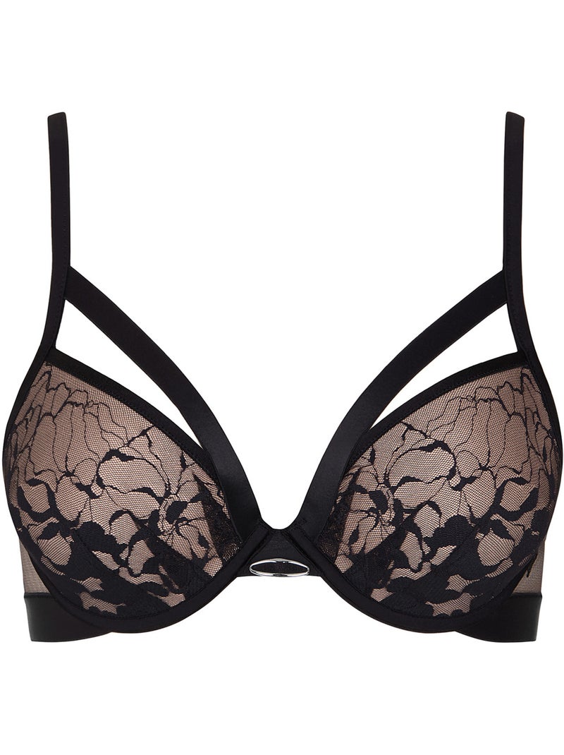 Soutien-gorge push-up Flamenco Noir - Kiabi
