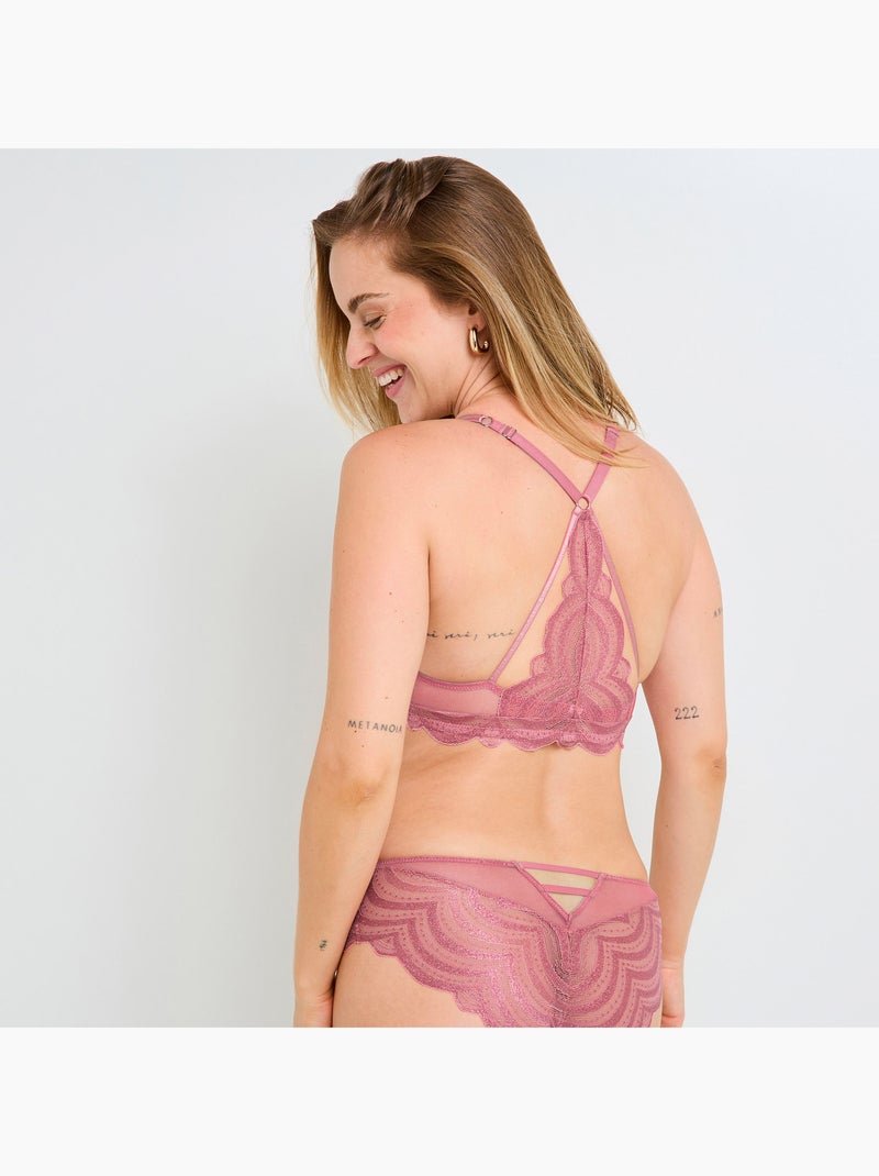 Soutien-gorge push-up Hasna - RougeGorge Lingerie Rose - Kiabi