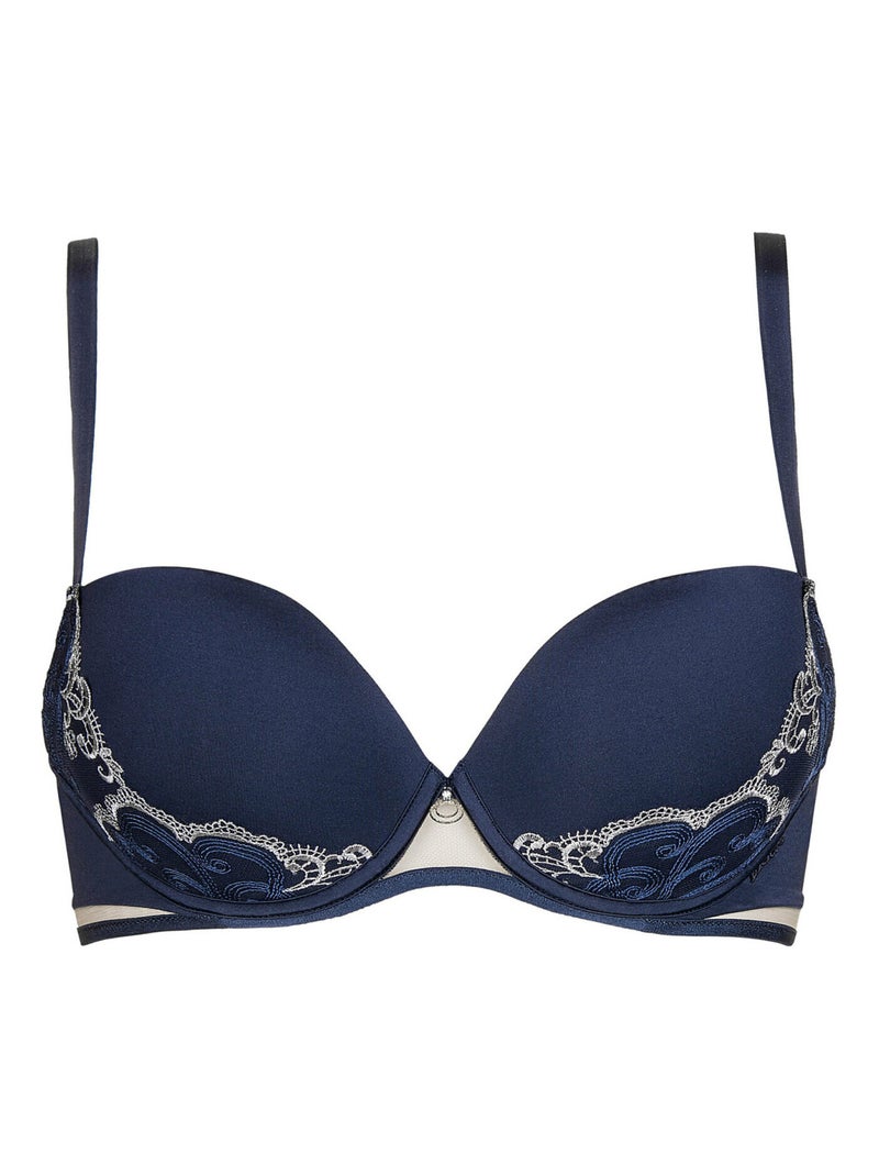 Soutien-gorge push-up Intense bleu marine Bleu marine - Kiabi