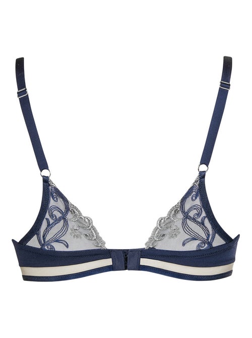 Soutien-gorge push-up Intense bleu marine - Kiabi