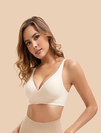 Soutien-gorge push-up invisible magique sans armatures