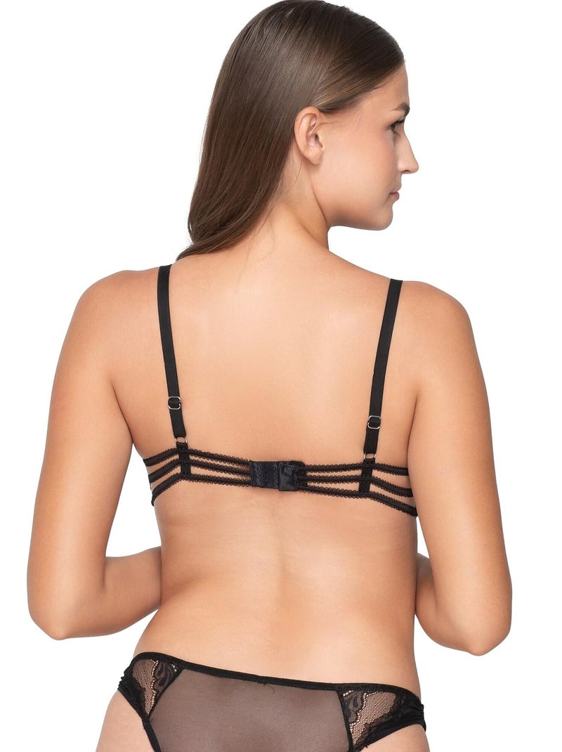 Soutien-gorge push-up JOLIE Noir - Kiabi