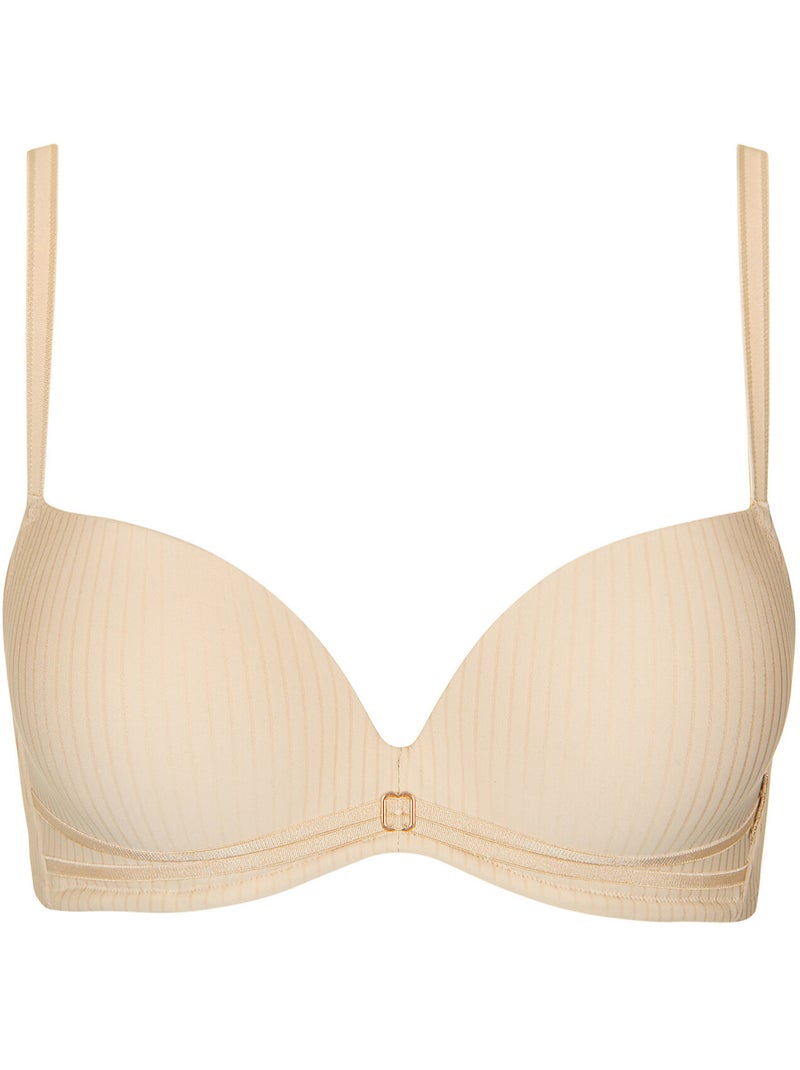 Soutien-gorge push-up Laura Beige - Kiabi