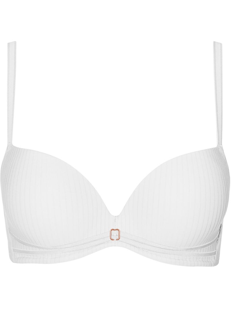 Soutien-gorge push-up LAURA Blanc - Kiabi