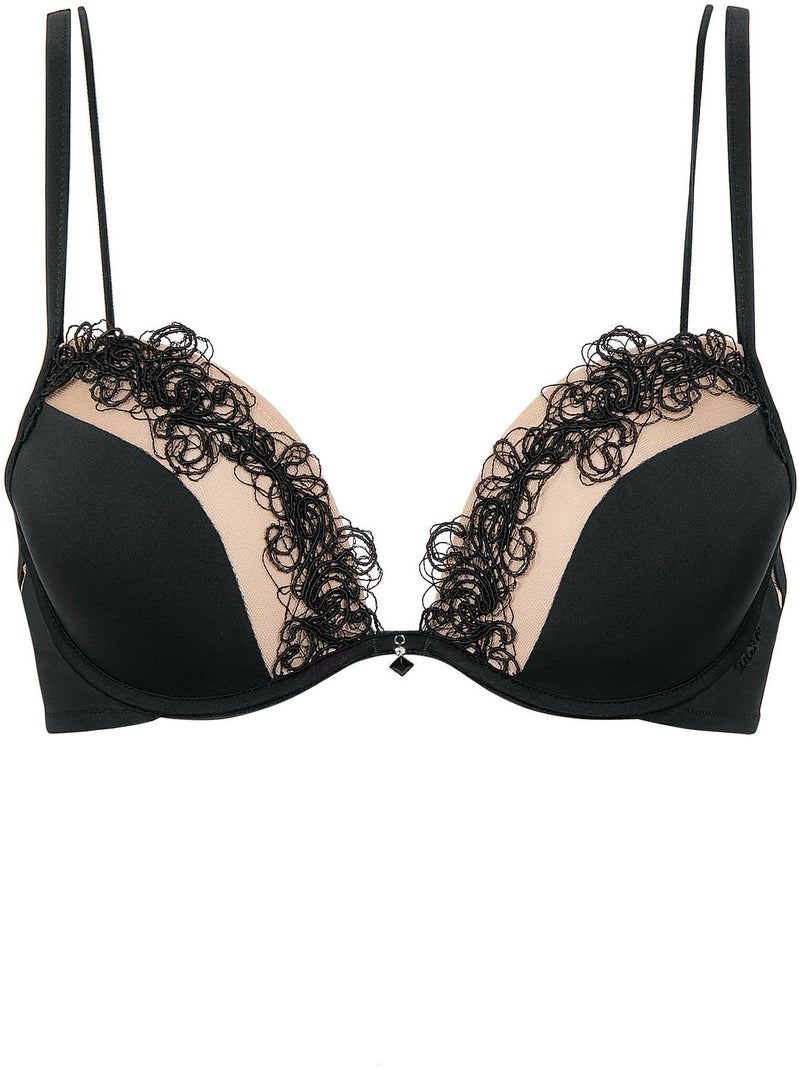 Soutien-gorge push-up Luxury Dream noir Noir - Kiabi