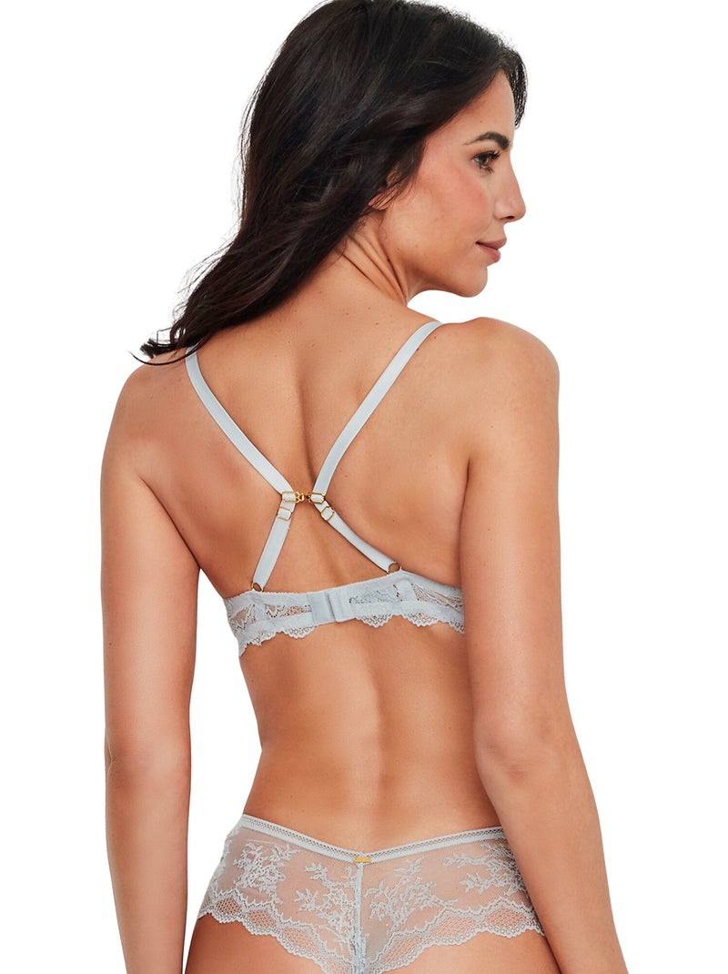 Soutien-gorge push-up MANUELA Gris - Kiabi