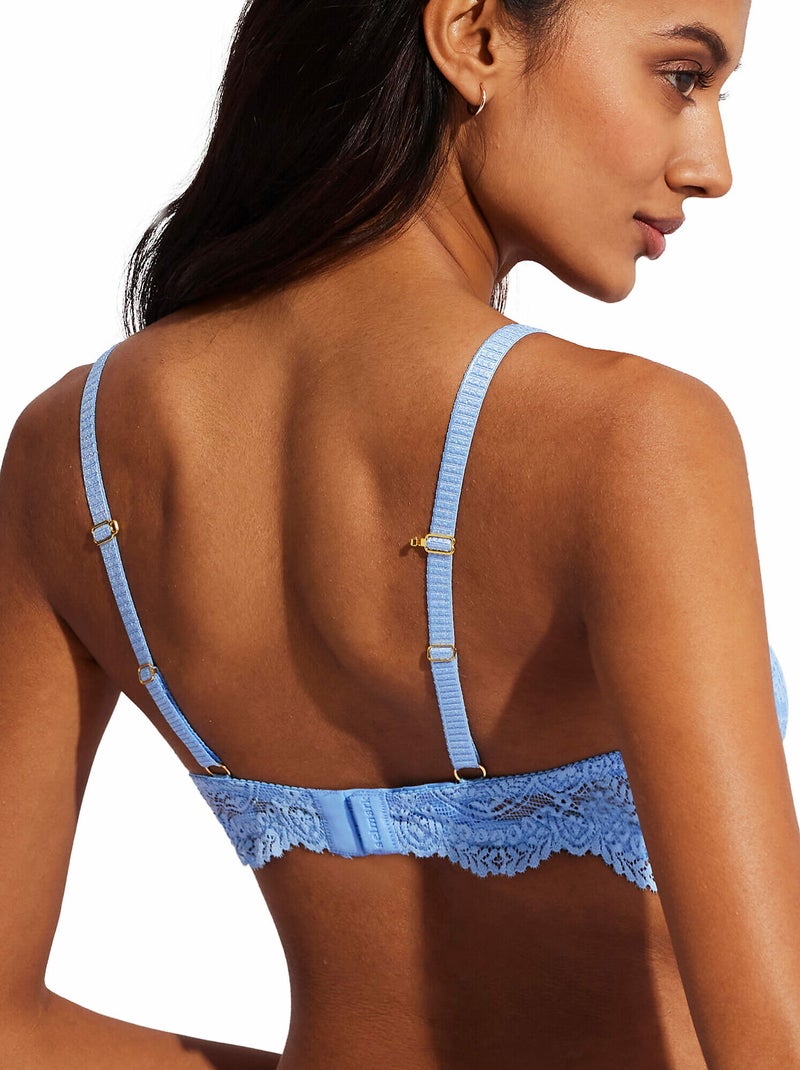 Soutien-gorge push-up Matilda Bleu - Kiabi